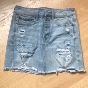 American Eagle jean skirt